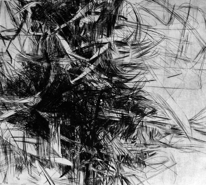 Fumee (1961) — Line Engraving