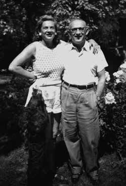 Gyula Szüts and Lilly post-war